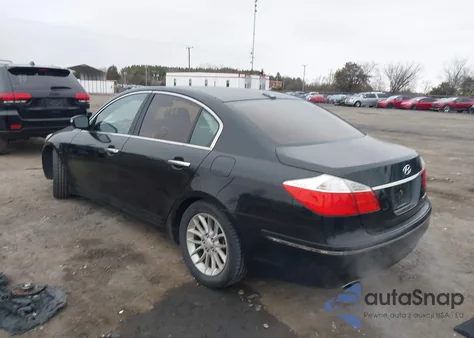 2009 Hyundai Genesis 3.8 z USA, uszkodzony, nr VIN KMHGC46E29U021904